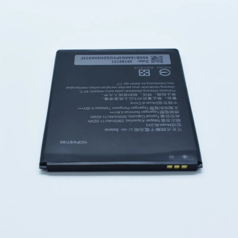 Hekiy BL 243 BL243 аккумулятор для lenovo Lemon K3 Note K50 T5 A7000 A5500 A5600 A7600 мобильного телефона Bateria