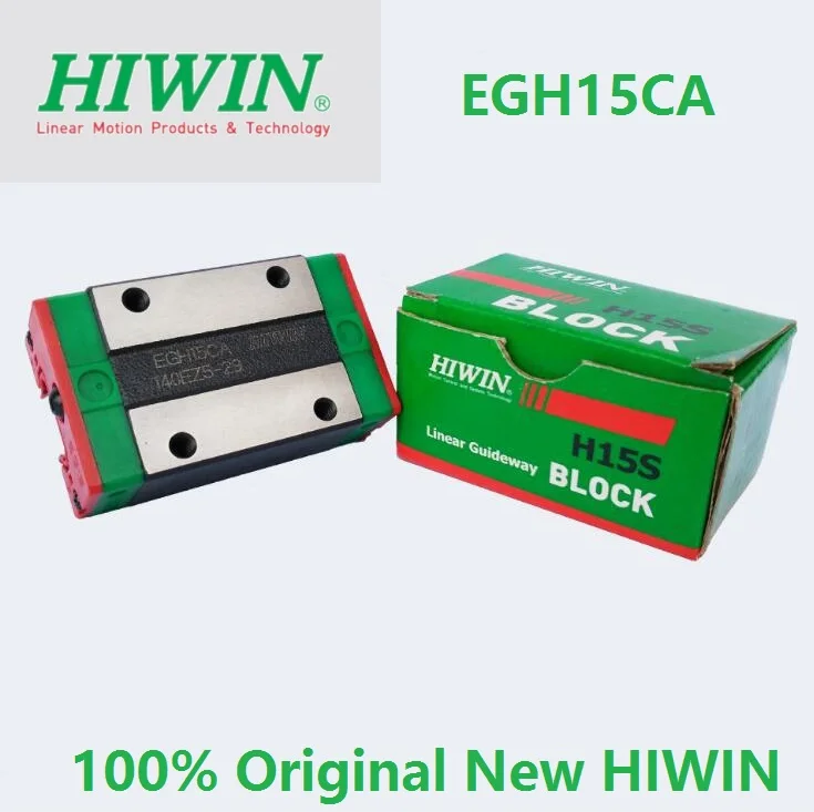 2 шт./лот 100% Оригинал HIWIN EGH15CA EGH20CA EGH25CA EGH30CA линейный узкий блок для линейной
