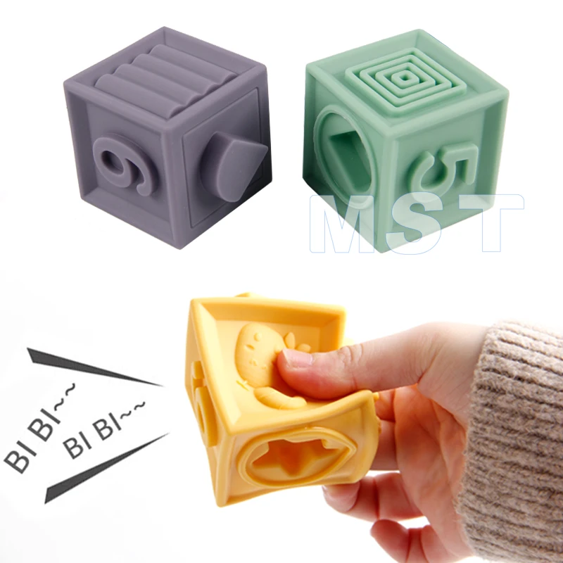Мягкие игрушки для детей сенсорные силиконовые 3D сенсорные руки мягкие шарики детские массажные с резиновым покрытием Прорезыватели Squeeze мяч для ванной игрушки