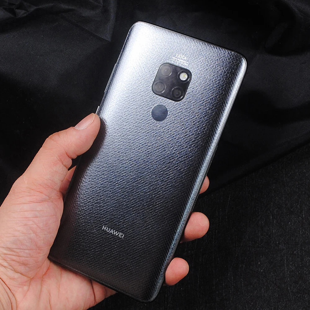 Мягкая пленка из углеродного волокна для huawei mate 20 20 Pro 20 Lite прозрачная кожаная защитная пленка для экрана для huawei mate 20 Pro