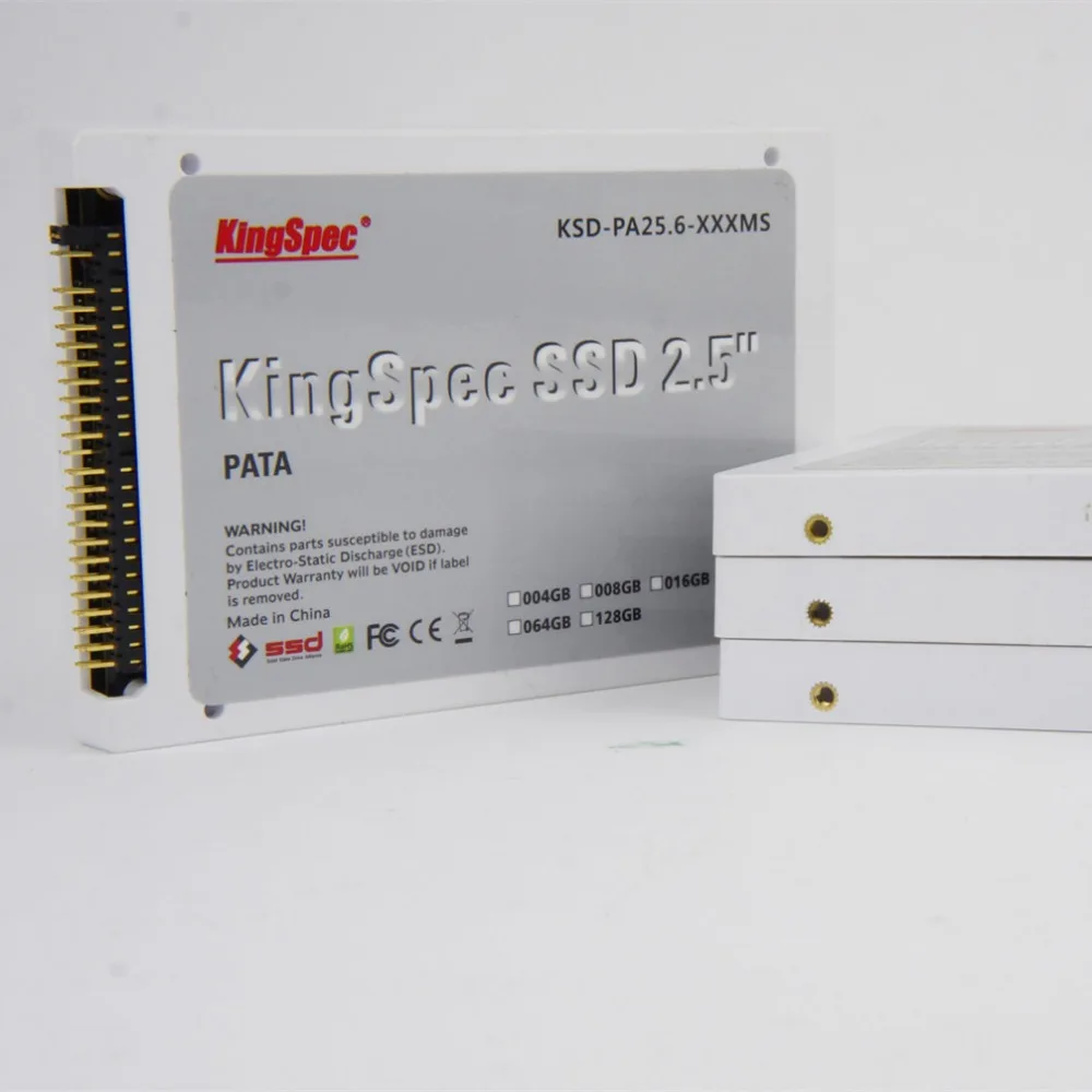 Kingspec 2.5 дюймов PATA hd ssd 64 ГБ MLC Solid State Disk Flash Жесткий Диск 60 IDE HDD ксд-pa25.6-064ms&gt |