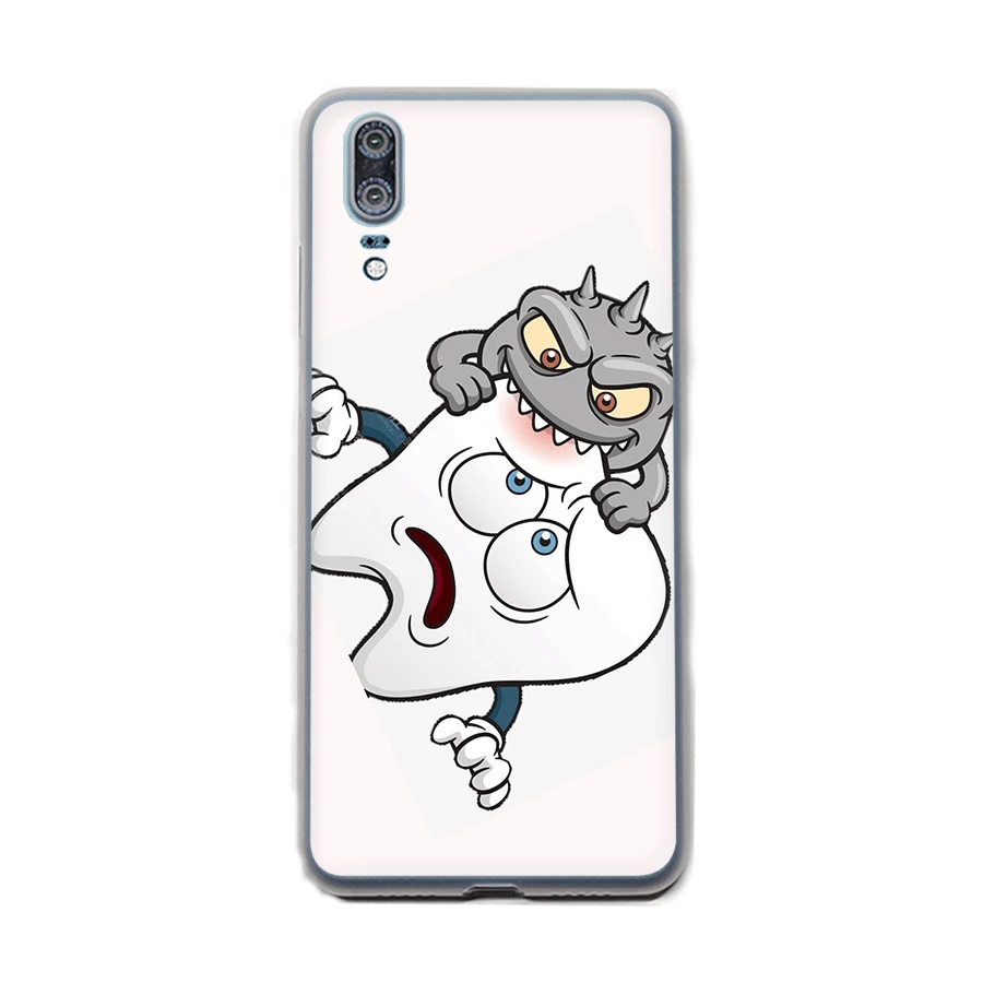 Чехол Desxz для P Smart P30 P8 P9 P20 P10 Pro Lite Plus MINI Hard Cover Dentista Dental|Чехлы-накладки| |