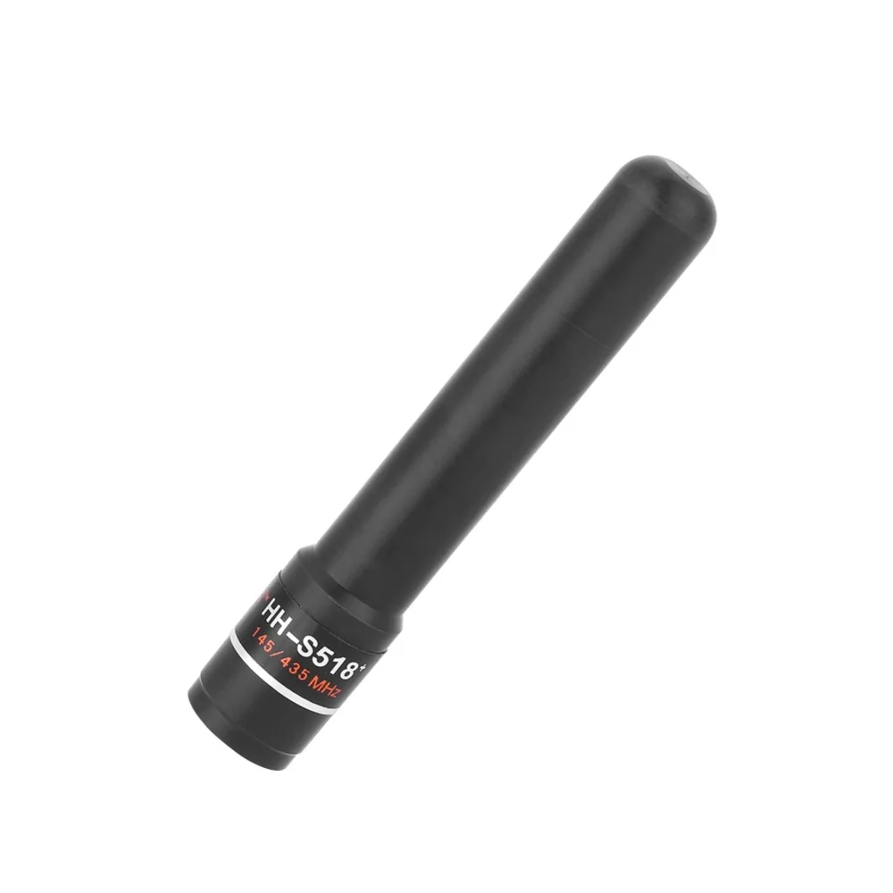 SOONHUA HH S518 SMA мужской 144 430 МГц с высоким коэффициентом усиления Двухдиапазонная короткая антенна двухсторонняя радио антенна для Vertex iCOM iRadio BAOFENG KSUN
