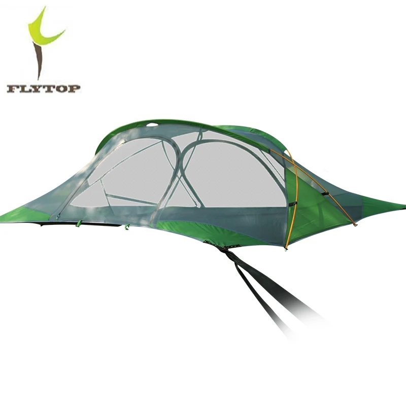 Flytop портативный Открытый Кемпинг палатка 2 человек двойной слой гамак с москитной сеткой спальная кровать пляж путешествия дерево палатка
