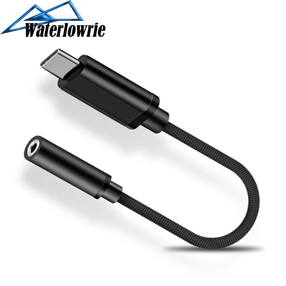 Кабель для наушников с разъемом USB C на 3 5 Jack адаптер типа мм AUX аудиокабель Huawei mate 20