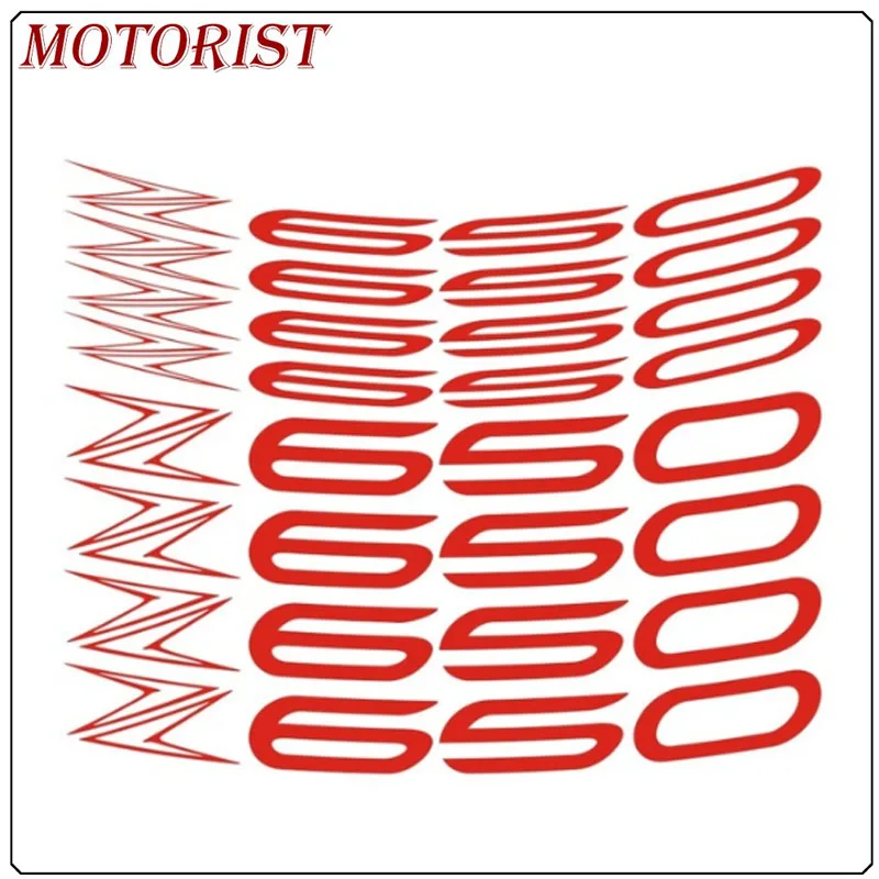 

8 X индивидуальные наклейки с внутренним ободом, светоотражающие наклейки на колеса, полосы подходят для KAWASAKI Z650 Z 650