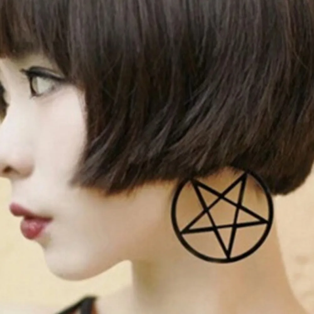 Новое прибытие преувеличенный большой hyperbole mix длинные серьги висят