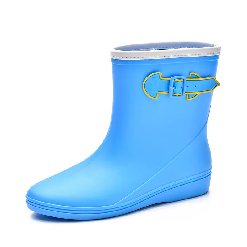 Aleafalling/Модные непромокаемые сапоги водонепроницаемая обувь на плоской подошве