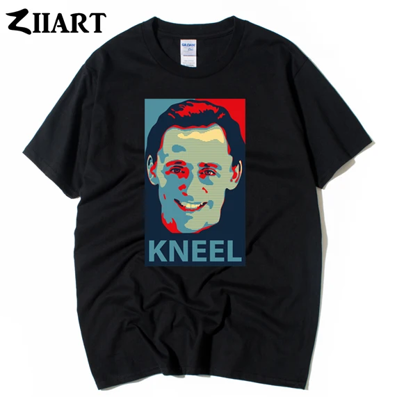 Kneel Before Me Loki tom hiddleston Laufeyson Odinson Prince of Asgard одежда для пар Мужская футболка с