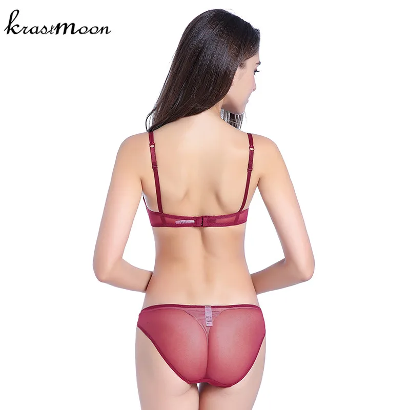 Для женщин пикантные комплект с бюстгальтером белье класса люкс вышивка