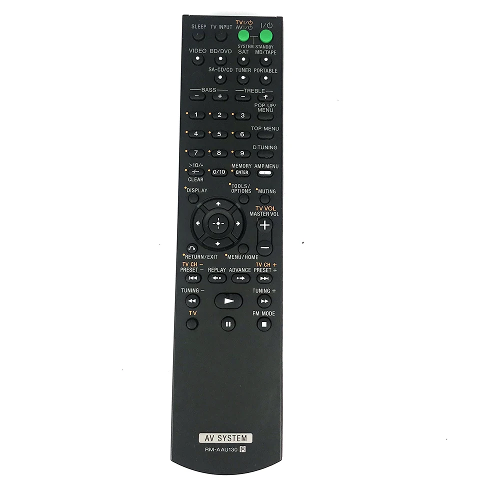 Used Remote Control RM-AAU130 for Sony STRDH130 Home Theater System | Электроника