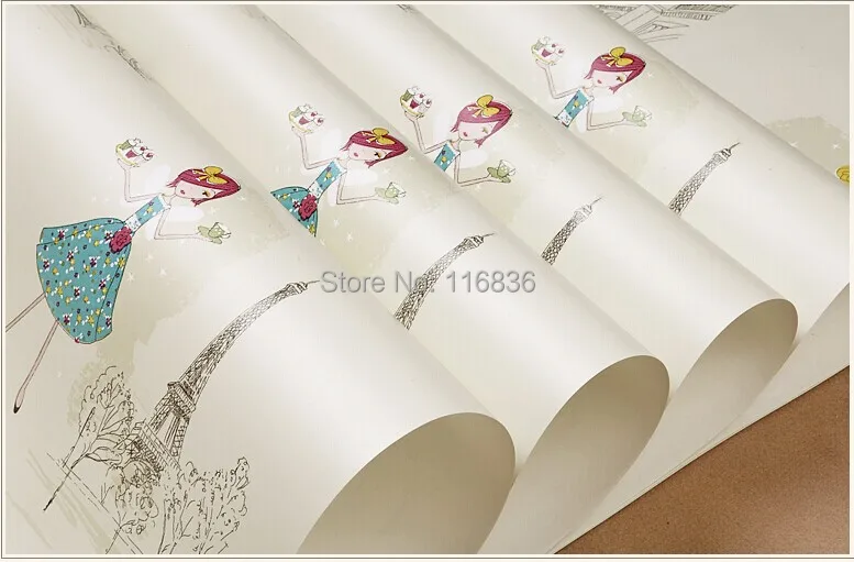 Высокое качество росписи обои современные балерины танец девушка декор Детская