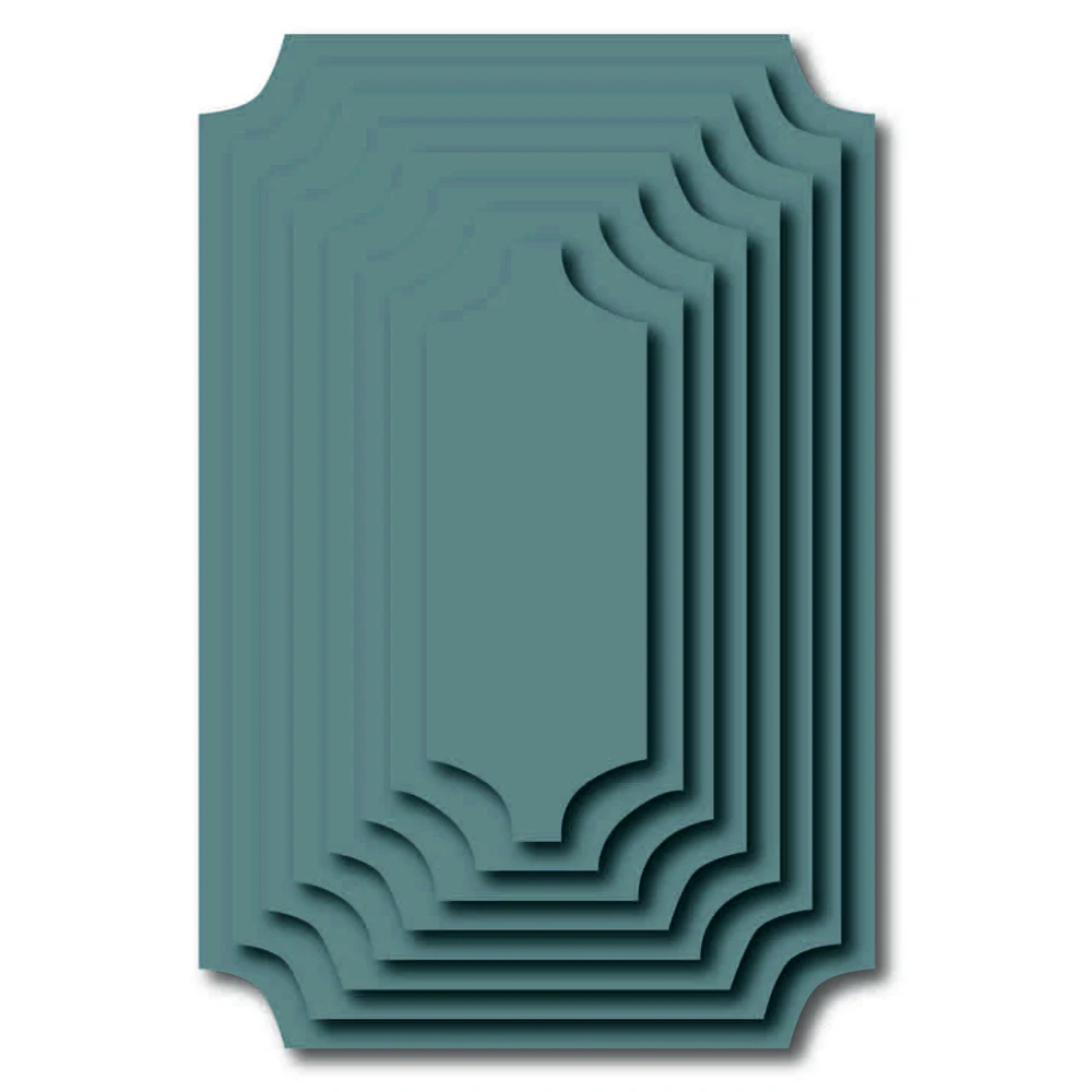 Estel Layer Frame фон для резки металла штампы скрапбукинга изготовление бумажных