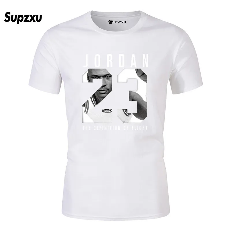 Новая брендовая одежда Jordan 23 Мужская футболка Swag футболка Хлопковая мужская футболка с принтом Homme Фитнес Camisetas хип-хоп Футболка