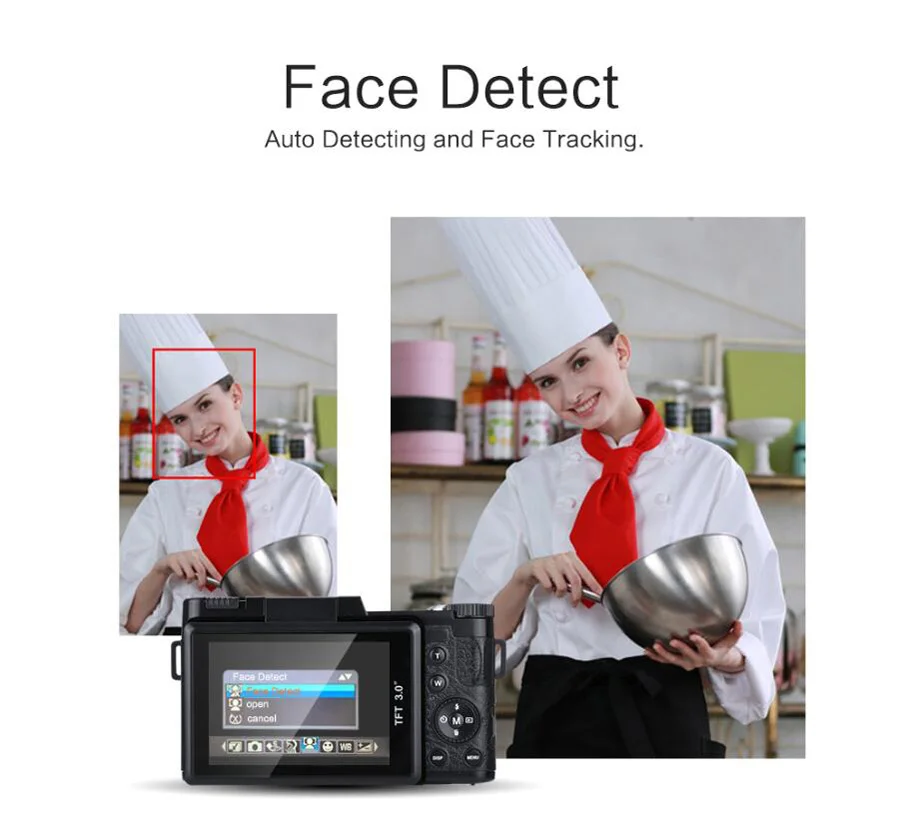 " TFT lcd Full HD 24MP цифровая камера видео 1080P видеокамера CMOS Видео объектив+ фильтр мини цифровая камера