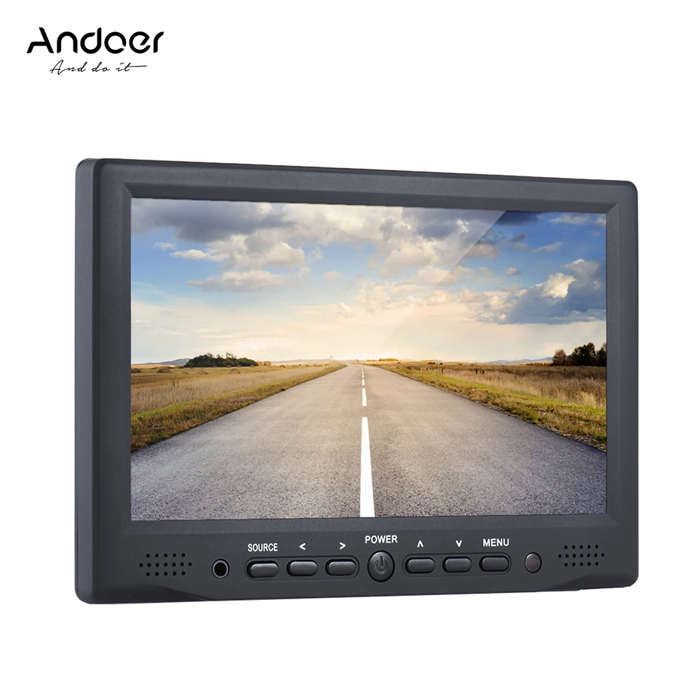Andoer AD 701 7 дюймовый Профессиональный монитор камеры 800*480 HD ЖК дисплей цифровой