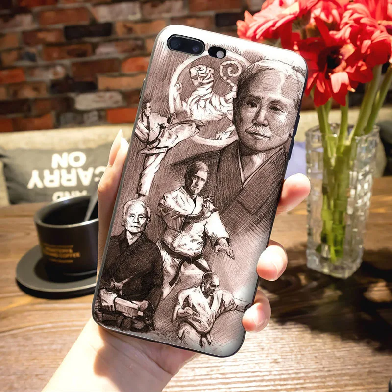 MaiYaCa Япония Judo боевой роскошный качественный чехол для телефона iPhone 8 7 6 6S Plus X 5S 12pro