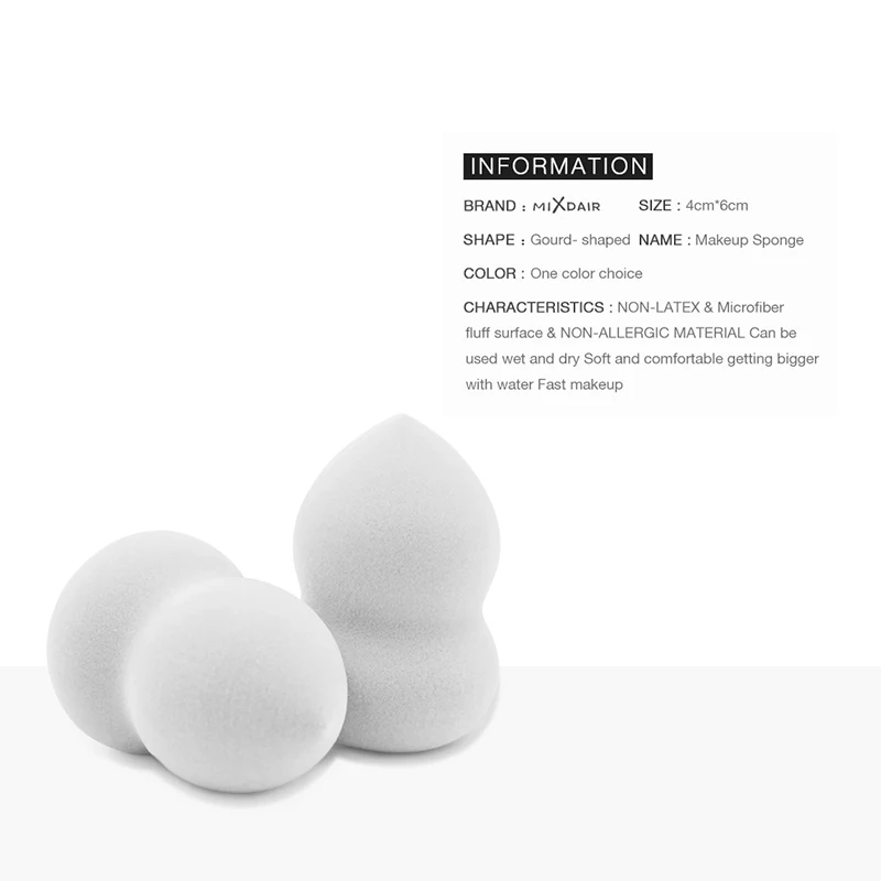 Набор для макияжа MIXDAIR Smooth Cosmetic Puff| |