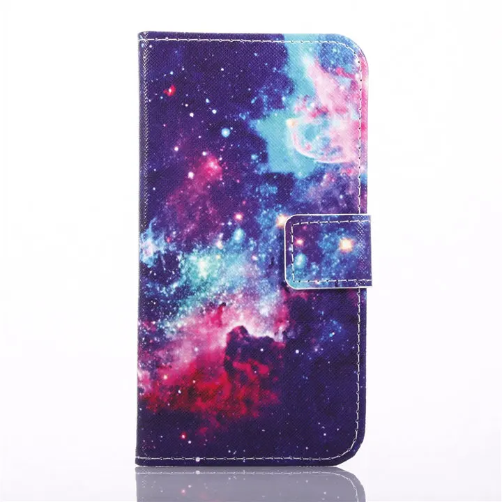Fantasy Sky Роскошный чехол для samsung Galaxy J3 J5 J7 A3 A5 S9 S8 плюс S7 S6 край S5 модные Единорог любовь звездного неба на застежке в стиле ретро чехол E23Z - Цвет: Fantasy Sky