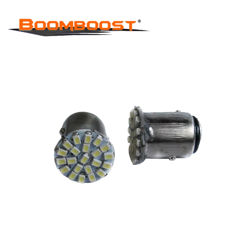 10 pcs 1157 22 SMD Brake Parking Lamp Car Auto Tail Side Indicator Light Bulb White 12V 1.5W BAY15D | Signal