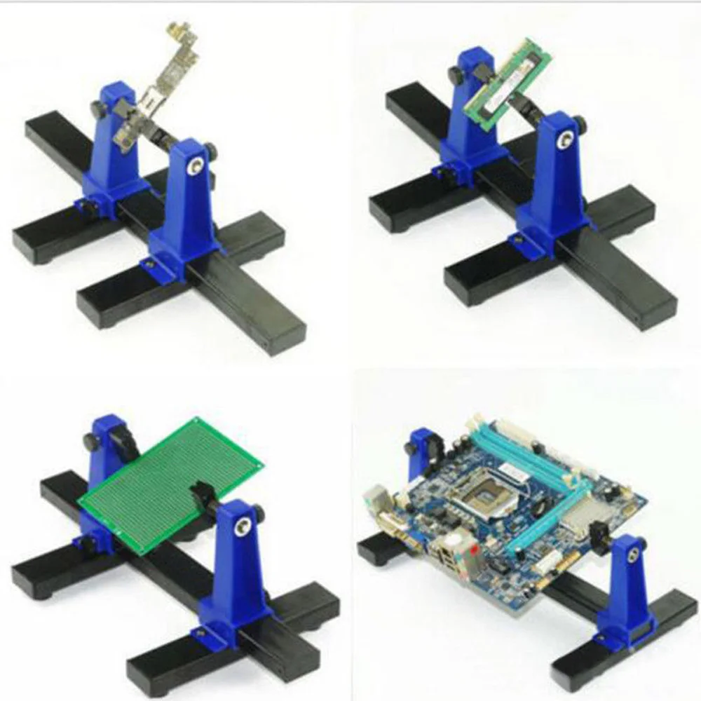 Clamp Soldering Adjustable Rotational Circuit Board Holder PCB Printed Latest Durable Useful Part Tool Replacement