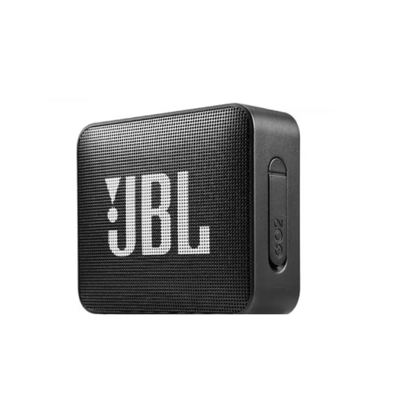 Черный JBL Go 2 Мини Портативный беспроводной IPX7 водонепроницаемый Bluetooth динамик с сабвуфером бас-эффект - Цвет: Черный