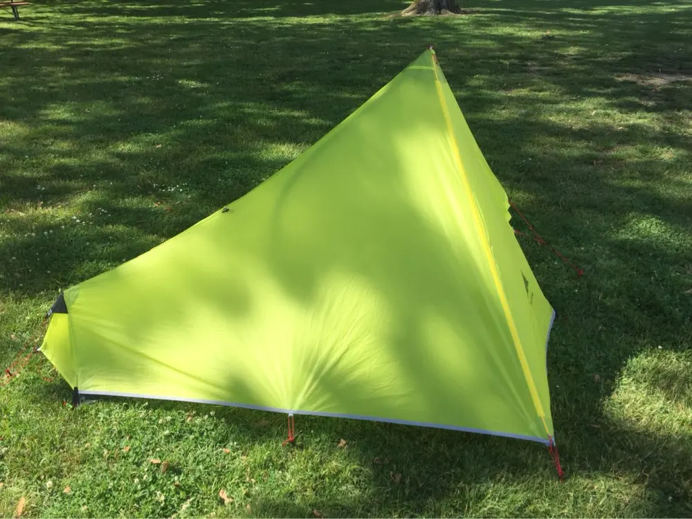 3F UL GEAR Oudoor Сверхлегкий туристический тент 1 человек один человек легкий без полюсов палатки серый/зеленый/оранжевый