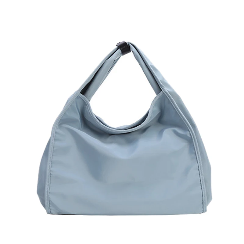 light blue Женские дорожные сумки для йоги, тренажерного зала, сумки на плечо, спортивные водонепроницаемые Модные сумки через плечо, спортивные сумки XA27WA - Цвет: light blue