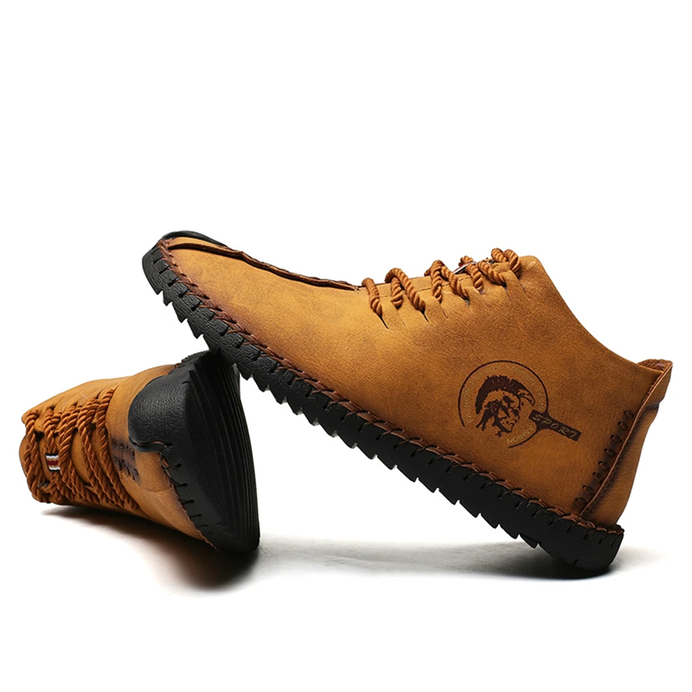 Big Size 2018 New Comfortable Casual Boat Shoes Loafers Men Quality Split Flats Hot Sale Lofers Moccasins | Обувь