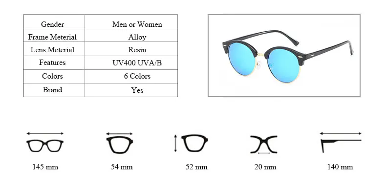 2017 Лидер продаж круглый поляризованные очки Для мужчин Солнцезащитные для