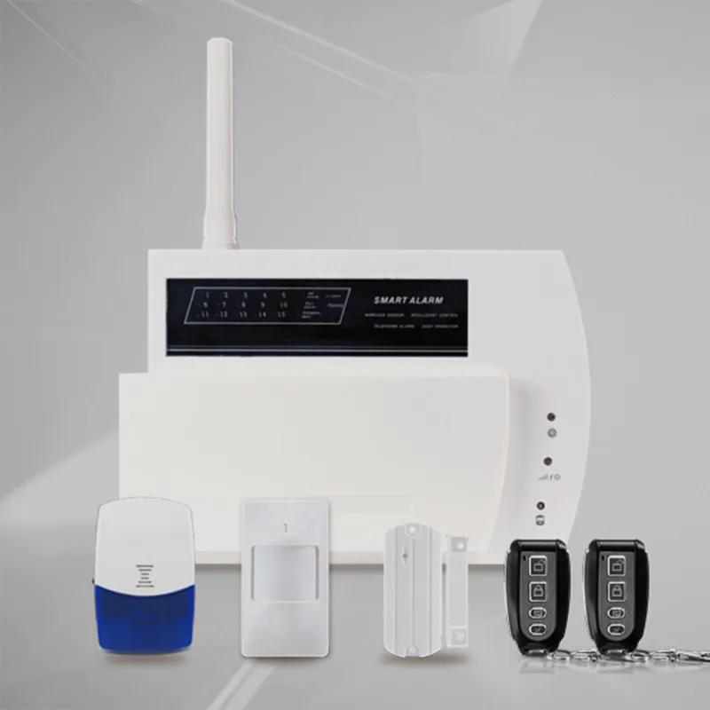 

LCD Security Wireless GSM Autodial Home Office Burglar Alarm System Set