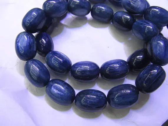

high quality 6-12mm Natural Kyanite Gemstone Round Dark blue flashy Evil eyes Beads,kyanite bracelet