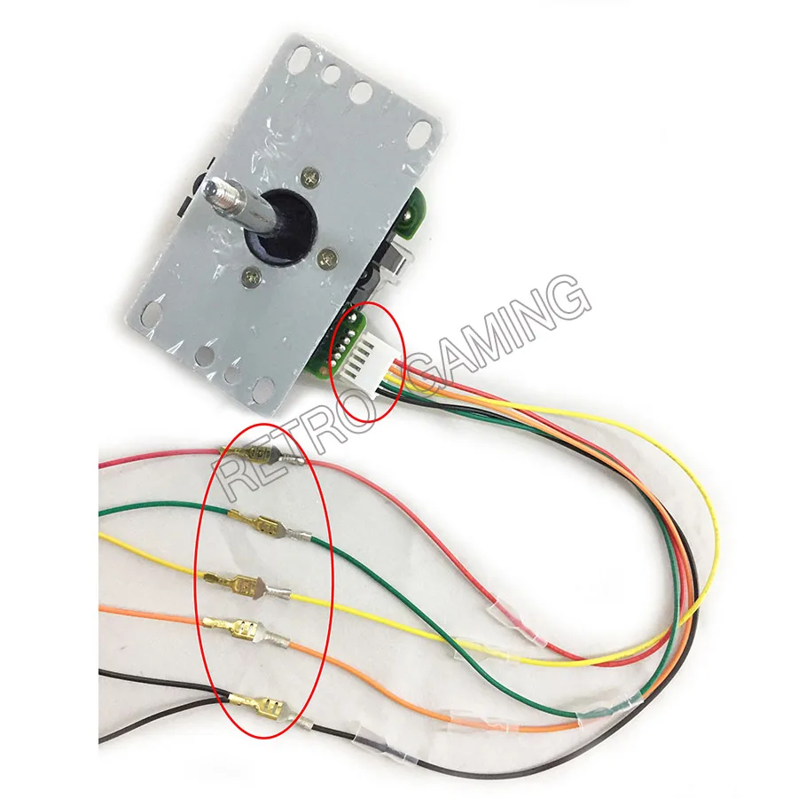 2 шт./лот 30 см 5pin кабель преобразования 4,8 мм терминал в 5pin для Sanwa Джойстик аркадная игра Jamma жгут проводов