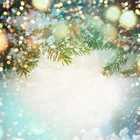 Laeacco фоны для фотосъемки Снежинка Рождество сосна блеск горошек боке ребенок фоны фотосессия для фотостудии