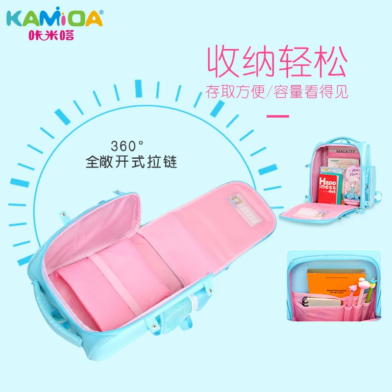 Водонепроницаемые Детские школьные ранцы для девочек и мальчиков