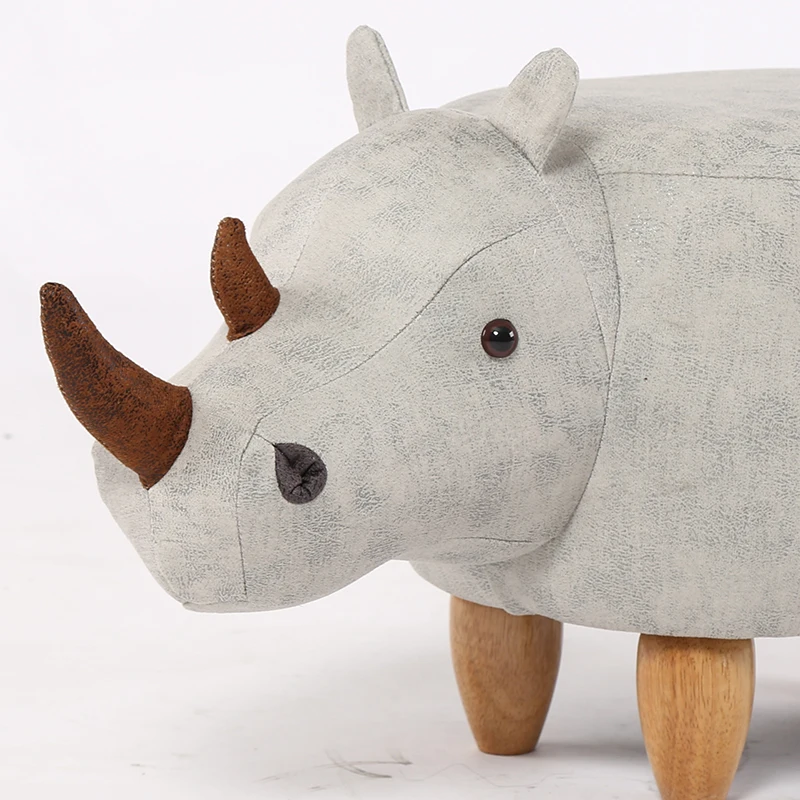 Креативная скамейка для обуви из массива дерева rhinoceros диван мебель альтмена стул