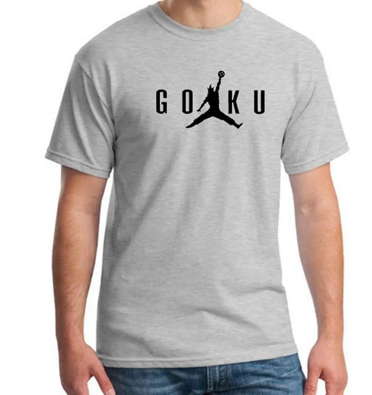Japan Anime Dragon Ball Z T Shirt Summer Men Short Sleeve Cotton Son Goku Air Tee | Мужская одежда