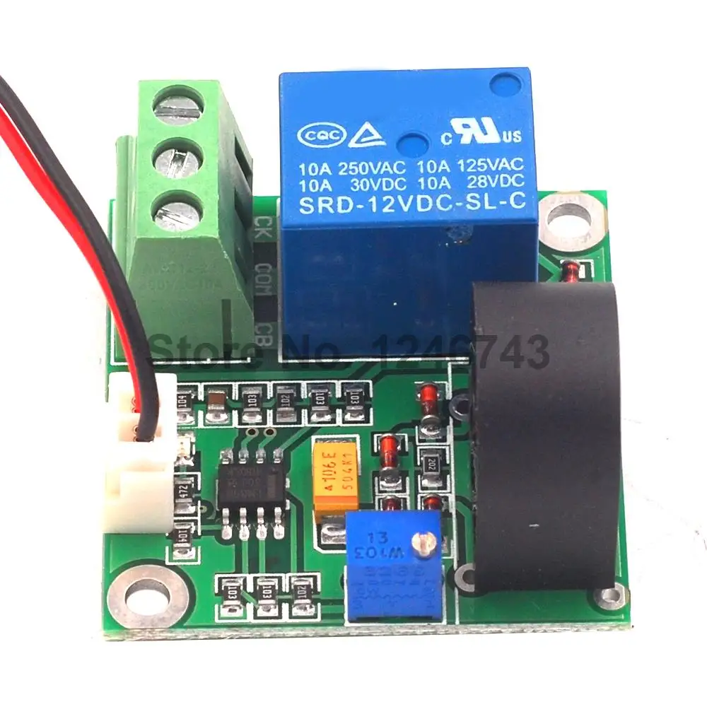 5V 12V 24V 0-5A AC Current Detection Sensor Module 5A Switch Output | Обустройство дома
