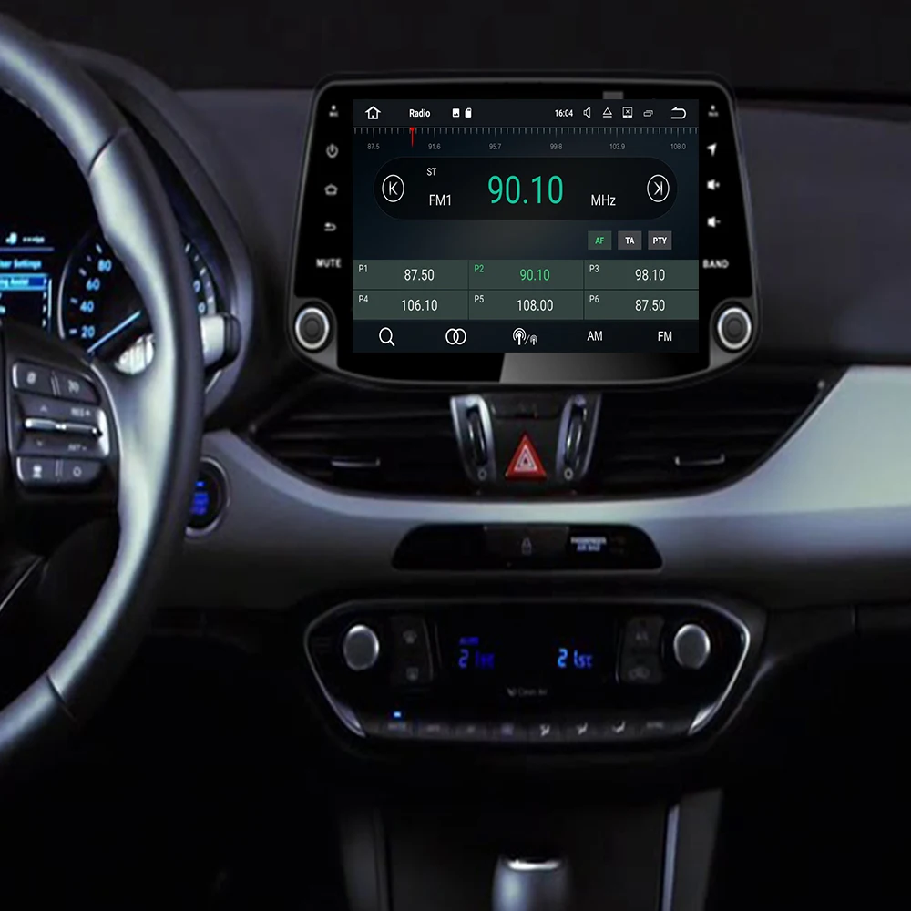 Автомобильный Радио плеер GPS навигация для Hyundai I30 2017 2018 Android 10 мультимедиа Авто