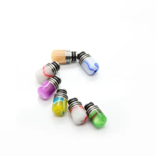 

510 drip tip Acrylic&Stainless mouthpiece for 510 drip tip tank RDA RBA atomizer electronic cigarrate fast shipping
