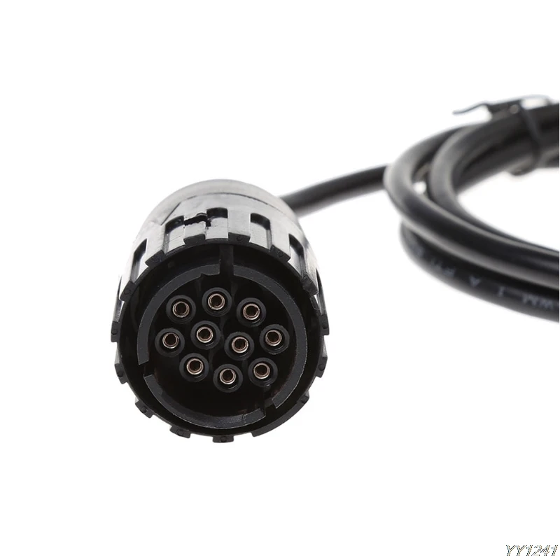 

For BMW ICOM D Cable Motorcycles Cable Motobikes Diagnostic Cable for bmw 10 Pin Adaptor car diagostic icom tool obd 16pin cable
