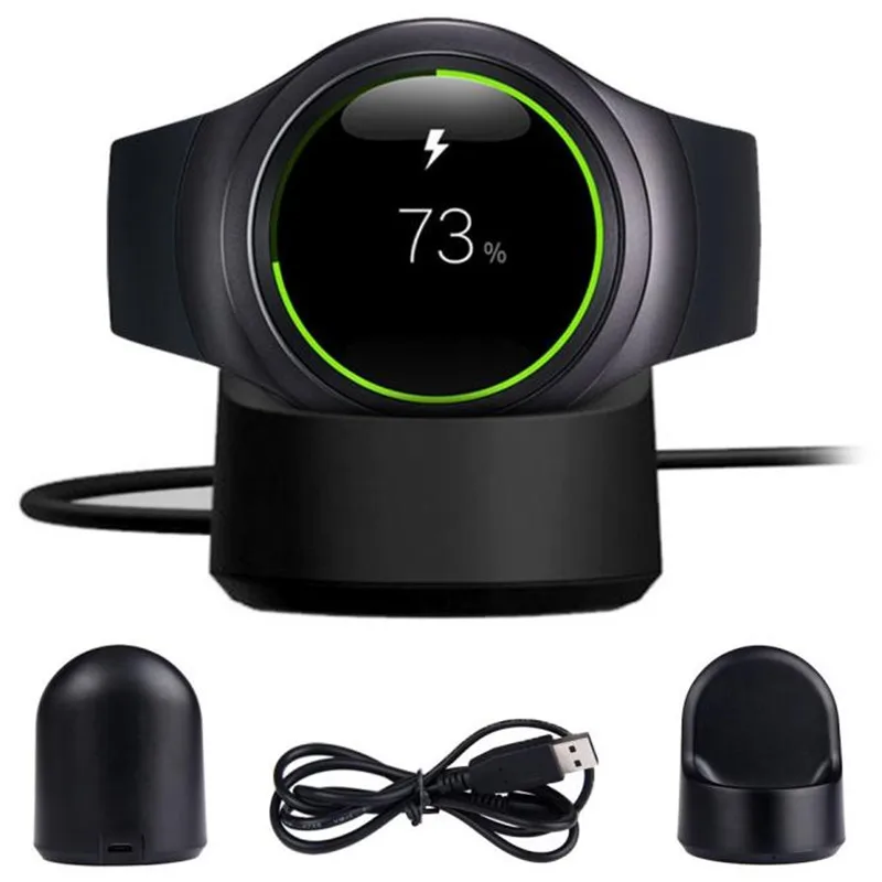 Беспроводная зарядная подставка для Samsung Gear S3 Держатель зарядного устройства Док