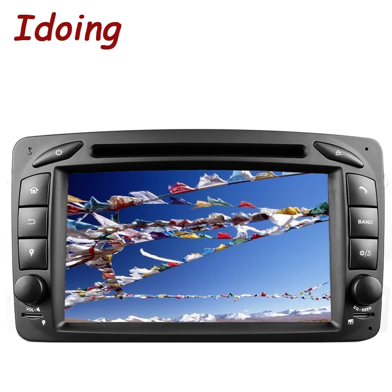Idoing 2Din руль для Mercedes/Benz/W209/203 Android 7 1 автомобильный DVD мультимедийный видео плеер HD