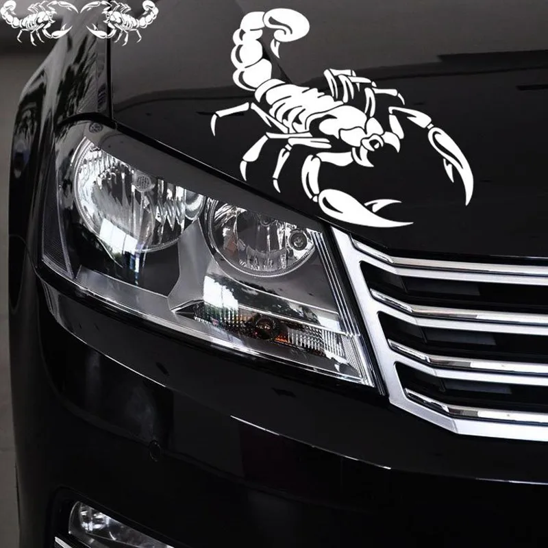 Автомобильный Стайлинг автомобиля Передняя крышка Скорпион индивидуальная