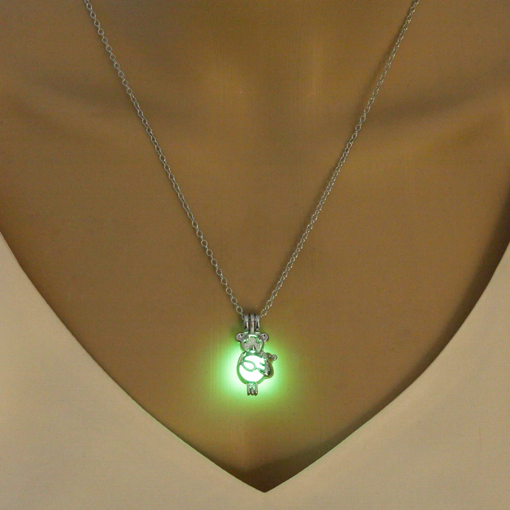 Женское ожерелье с подвеской в виде медведя | Украшения и аксессуары