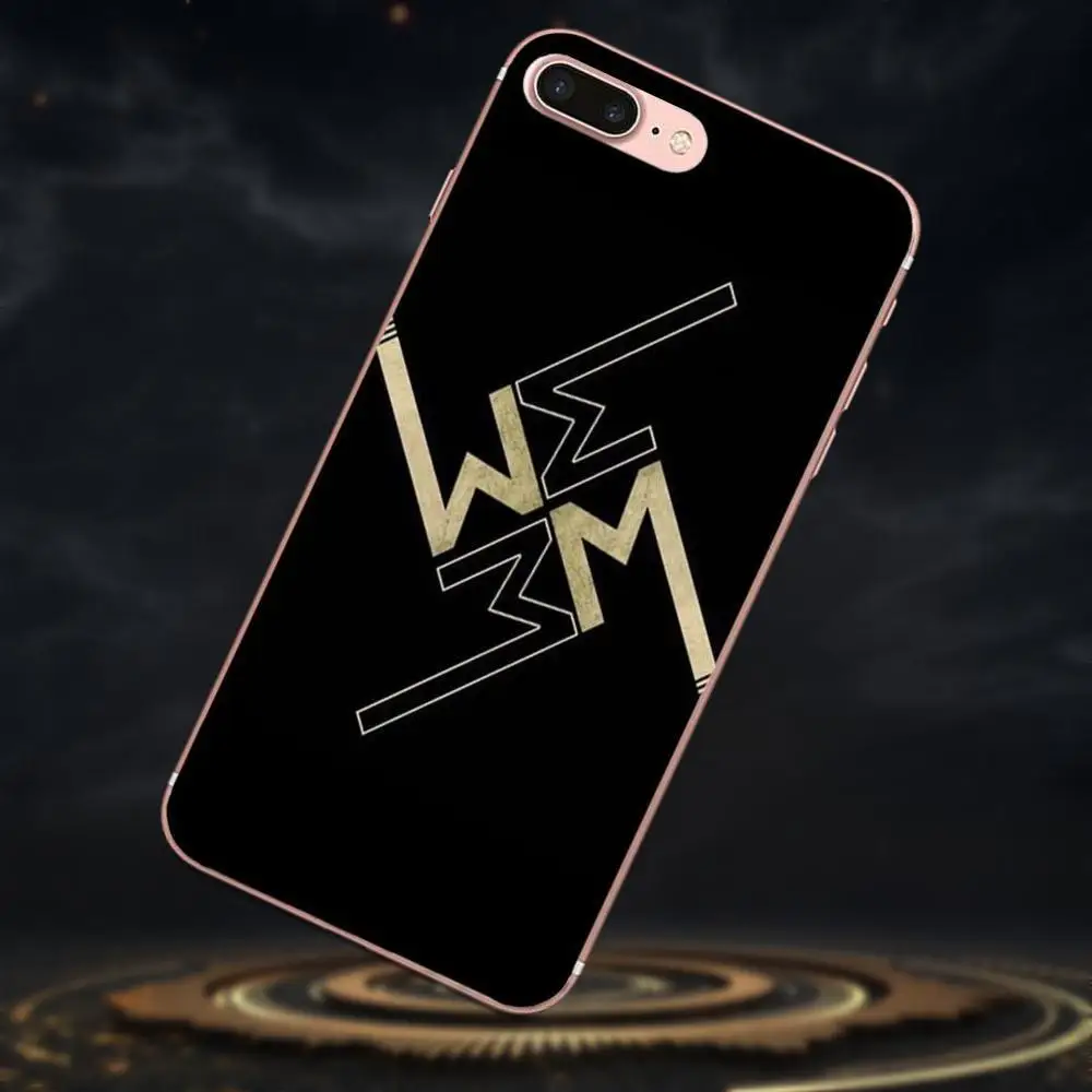 Marilyn Manson Logo For Huawei P7 Honor 4C 5A 5C 5X 6 6C 6A 6X 7 7X 8 9 V8 V10 Y3II Y5II Y6II G8 Play Lite Cover | Мобильные