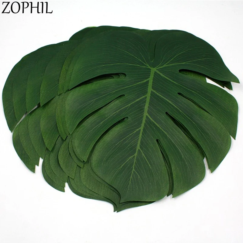 ZOPHIL 12 шт. искусственные летние Syeterm черепаха Лист Домашнее украшение растения