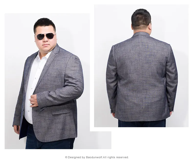 10XL 8XL 6XL 5XL 4X брендовый Небесно-Голубой блейзер мужской костюм Veste Homme Новое поступление мужской свободный пиджак Стильный мужской костюм