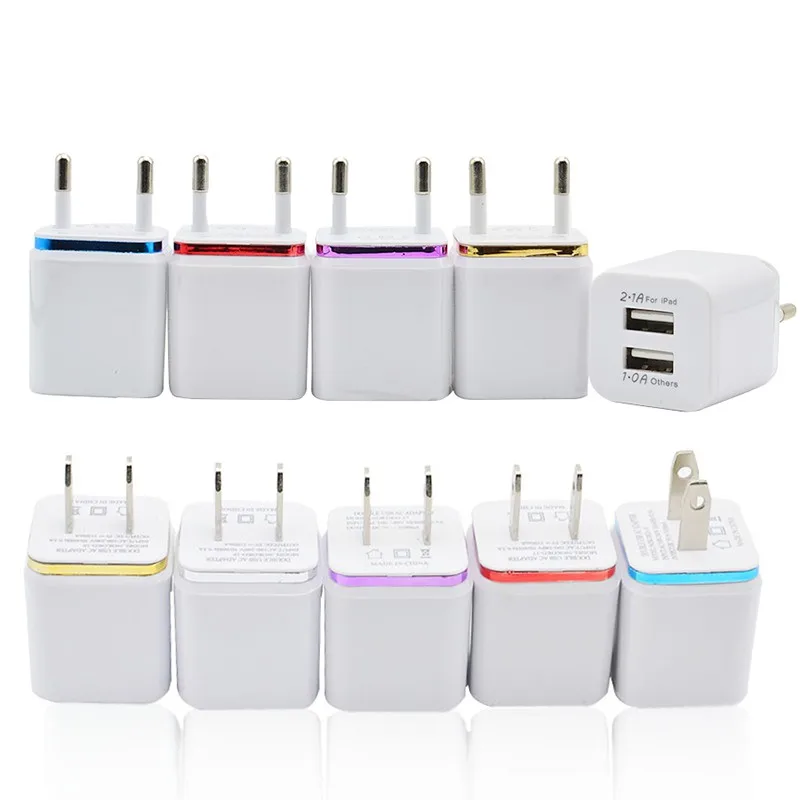 EDAL 2.1A 5V двойное USB зарядное устройство для мобильного телефона универсальное