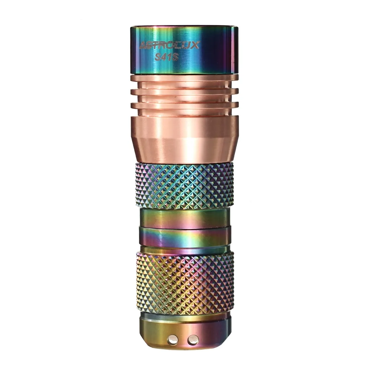 Astrolux S41S Цветной Нержавеющая сталь 1600LM 4/7 режимов Мини 4x Nichia 219B/XP-G2/G3 A6